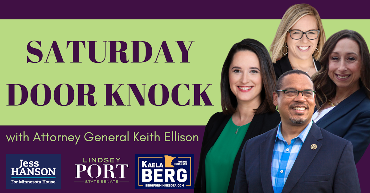 SD55 Door Knock with Keith Ellison · Mobilize